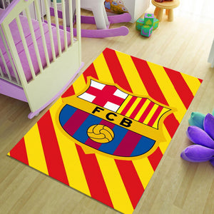 FC Barcelona Rug Barcelona Fc Rug Barça Carpet for Fans & Kids