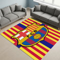 FC Barcelona Rug Barcelona Fc Rug Barça Carpet for Fans & Kids