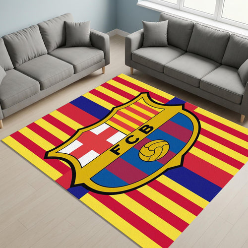 FC Barcelona Rug Barcelona Fc Rug Barça Carpet for Fans & Kids