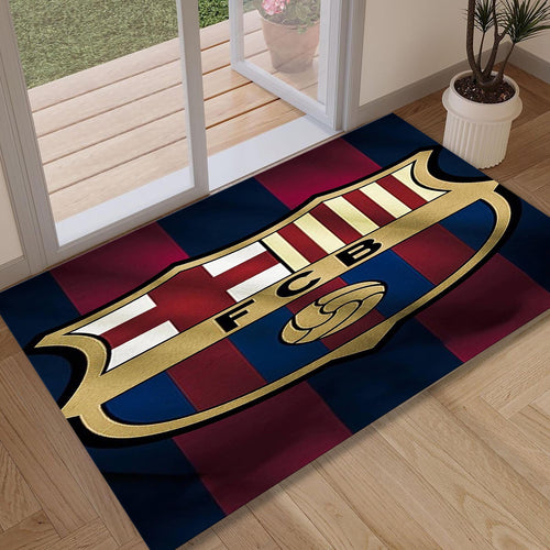FC Barcelona Rug Barcelona Fc Rug Barça Carpet for Fans & Kids