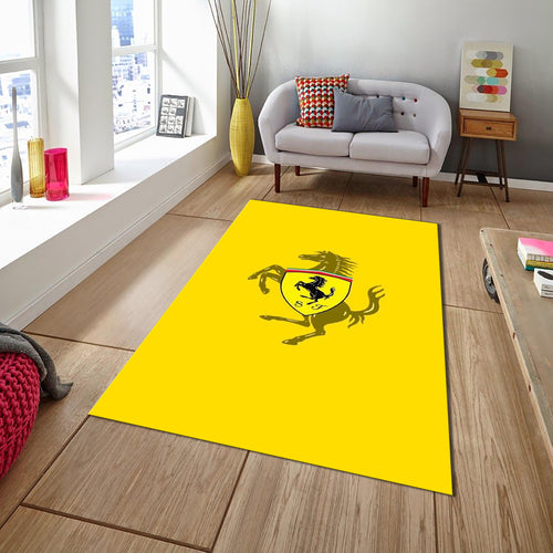 Ferrari F1 Rug Ferrari Formula 1 Rug: Personalized Man Cave Decor