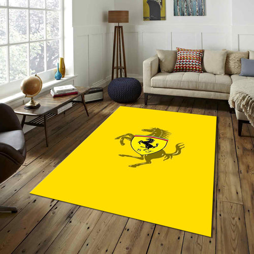 Ferrari F1 Rug Ferrari Formula 1 Rug: Personalized Man Cave Decor