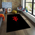 Berserk Rug Anime Rug Gift for Anime Fans Manga Rug Anime Decor