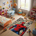Spiderman Comic Book Rug, Spiderman Rug