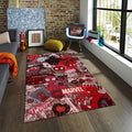 Spiderman Comic Book Rug, Spiderman Rug