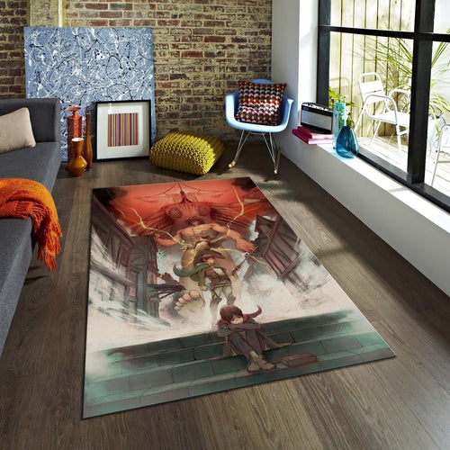 Ataack On Titan Rug, Anime Rug