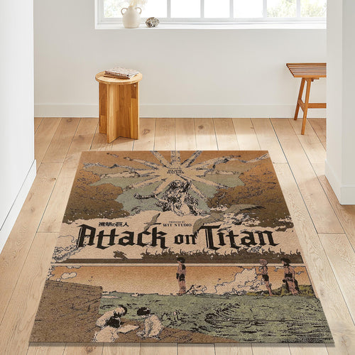 Ataack On Titan Rug, Anime Rug