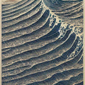 The Great Wave Rug, Fabulous Art Rug, Bohemian rug, Gothic Mat