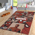 Personalized Spiderman Rug, Kids Room Decor