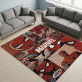 Personalized Spiderman Rug, Kids Room Decor