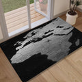 World Map Rug, Montessori Road Map, Fabulous Art Rug, Abstract