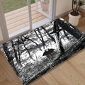 Katana Rug, Anime Style Carpet, Washable Nonslip