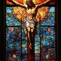Jesus Rug, Christian Prayer Rug, Christian Rug, Jesus Theme Rug