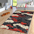 Cloud Art Area Rug, Gothic Bohemian Decor, Stylish Gift