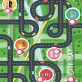City Road Ultra Soft Kids Play Rug, Rug For Kids Room, Playground