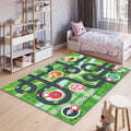 City Road Ultra Soft Kids Play Rug, Rug For Kids Room, Playground