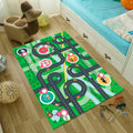 City Road Ultra Soft Kids Play Rug, Rug For Kids Room, Playground