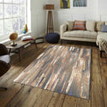 Striped Rug Area Rug, Modern Living Room Decor, Bathroom