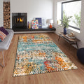 Colorful Rug, Abstract Rug, Area Rug, Modern Living Room Decor