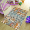Colorful Rug, Abstract Rug, Area Rug, Modern Living Room Decor