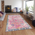 Pink Home Decor, Colorful Rug, Abstract Rug, Area Rug, Modern