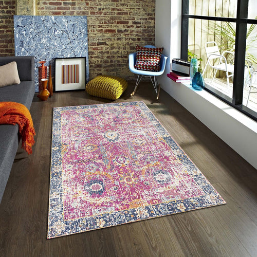 Pink Home Decor, Colorful Rug, Abstract Rug, Area Rug, Modern