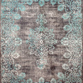 Blue Decor Rug, Abstract Rug, Area Rug, Modern Living Room Decor