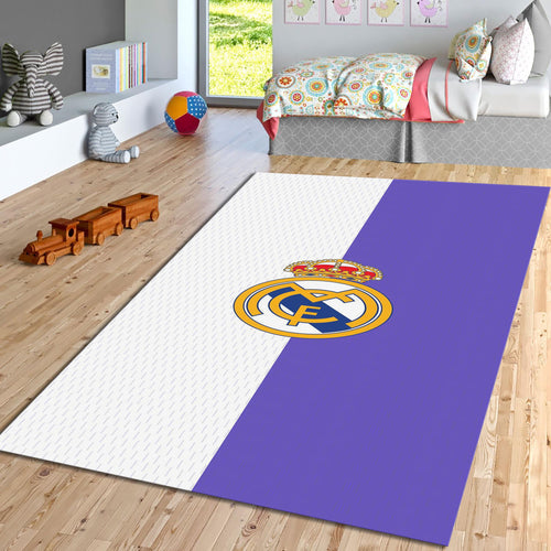 Real Madrid Rug Real Madrid Rug Football Carpet for Garage & Kids