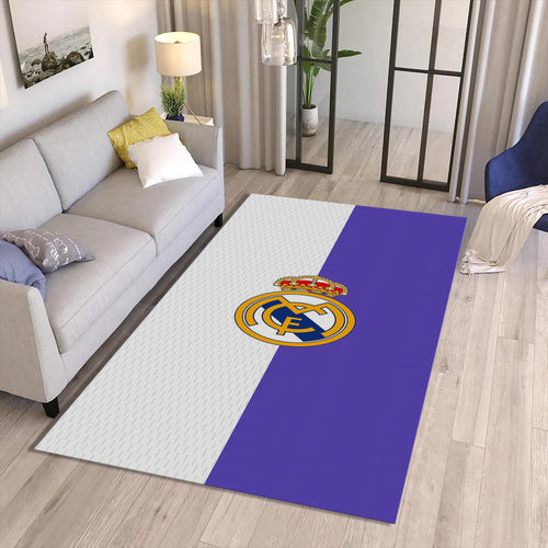 Real Madrid Rug Real Madrid Rug Football Carpet for Garage & Kids