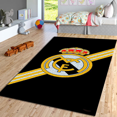 Real Madrid Rug Real Madrid Rug Football Carpet for Garage & Kids