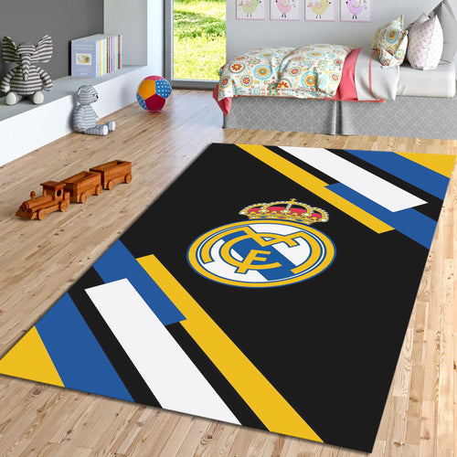Real Madrid Rug Real Madrid Rug Football Carpet for Garage & Kids