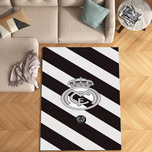 Real Madrid Rug Real Madrid Rug Football Carpet for Garage & Kids