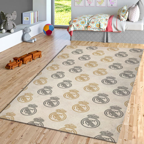 Real Madrid Rug Real Madrid Rug Football Carpet for Garage & Kids
