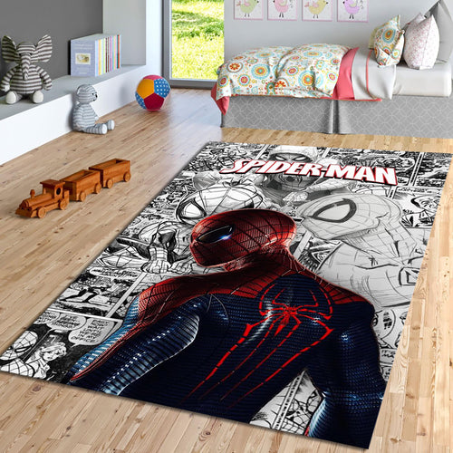 Amazing Spiderman Rug, Spider Man Rug, Kids Room Decor, Chield