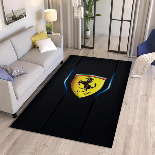 Ferrari F1 Rug Ferrari Rug Formula 1 Racing Carpet for Garage &