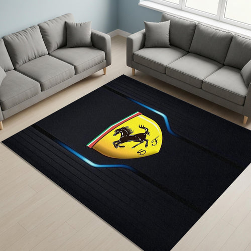 Ferrari F1 Rug Ferrari Rug Formula 1 Racing Carpet for Garage &