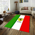 Ferrari F1 Rug Italy Flag Formula 1 Racing Carpet for Garage &