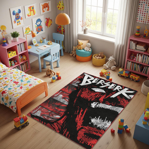 Berserk Rug Anime Rug Gift for Anime Fans Manga Rug Anime Decor