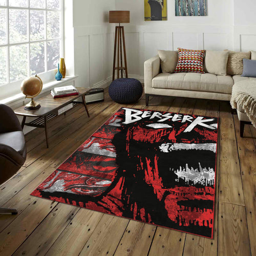 Berserk Rug Anime Rug Gift for Anime Fans Manga Rug Anime Decor