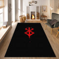 Berserk Rug Anime Rug Gift for Anime Fans Manga Rug Anime Decor