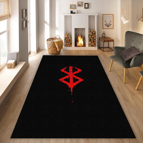 Berserk Rug Anime Rug Gift for Anime Fans Manga Rug Anime Decor