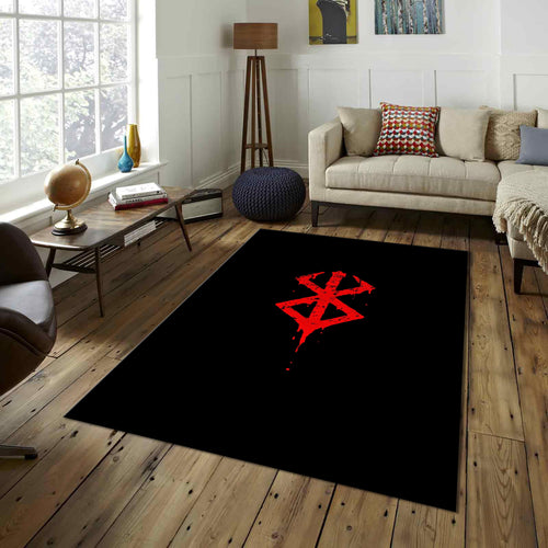 Berserk Rug Anime Rug Gift for Anime Fans Manga Rug Anime Decor