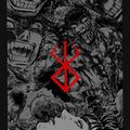 Berserk Rug Anime Rug Gift for Anime Fans Manga Rug Anime Decor