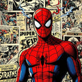 Spiderman Comic Book Rug, Spiderman Rug