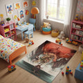 Ataack On Titan Rug, Anime Rug