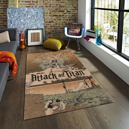Ataack On Titan Rug, Anime Rug