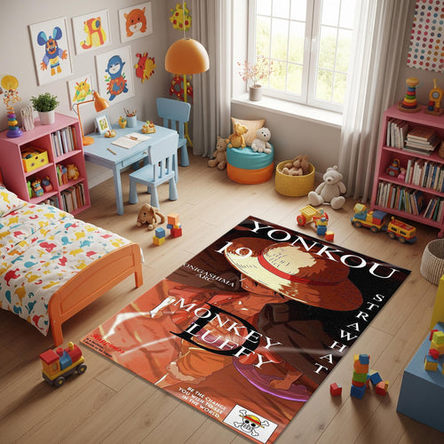One Piece Rug Anime Rug Perfect Gift for Anime Fans Manga Rug