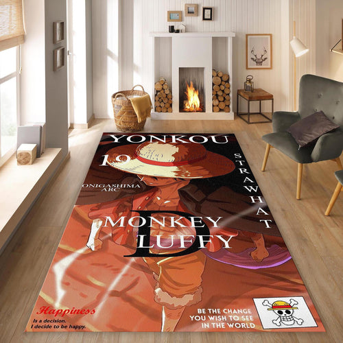 One Piece Rug Anime Rug Perfect Gift for Anime Fans Manga Rug