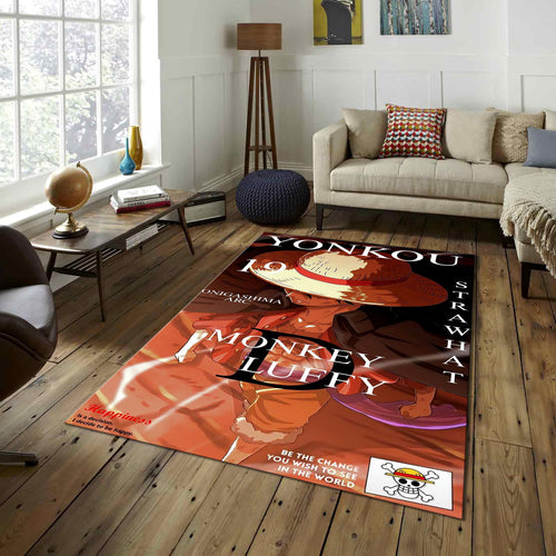 One Piece Rug Anime Rug Perfect Gift for Anime Fans Manga Rug