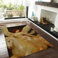 Angel Pegasus Area Rug, Fantasy Zen Decor, Non-Slip Floor Mat
